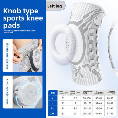 Adjustable Rotating Button Knee Support Brace