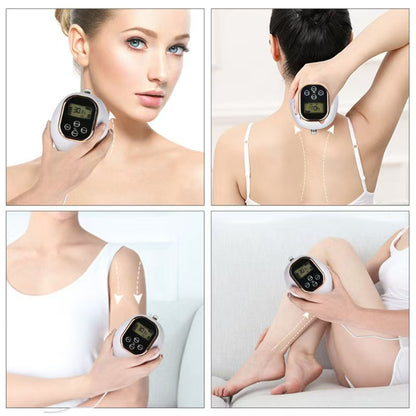 Electric Meridian Massage Brush with Heating Function