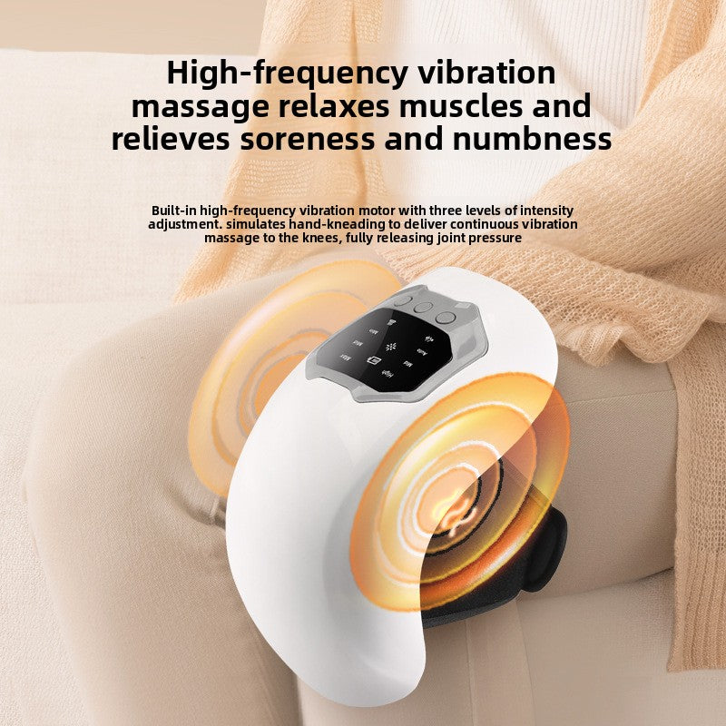 Electric Heating Knee Massager with Vibration Therapy