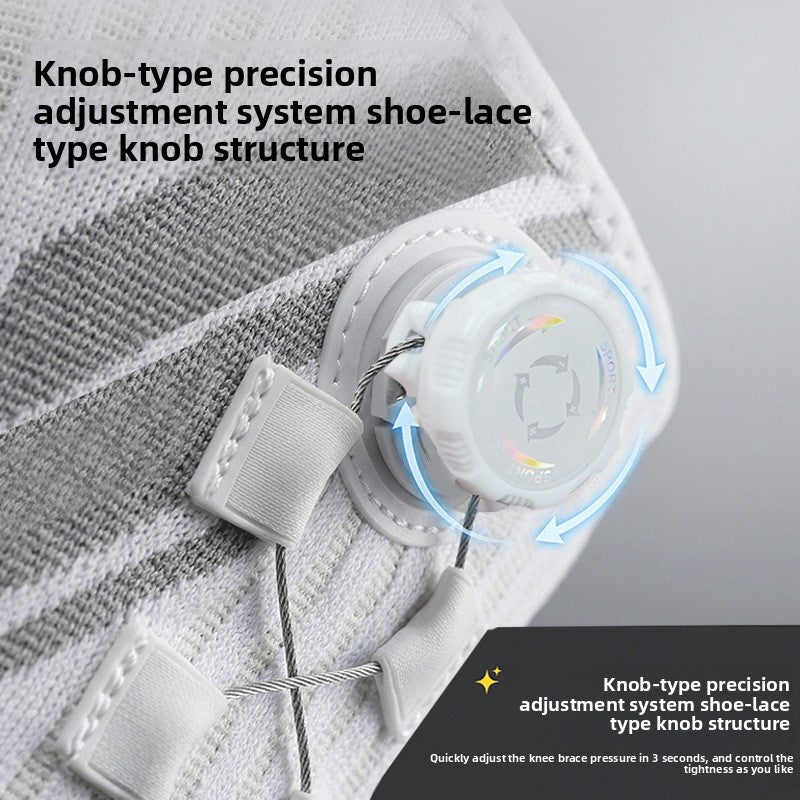 Adjustable Rotating Button Knee Support Brace